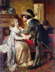 Bröllopspresenten, 1874 (panel)